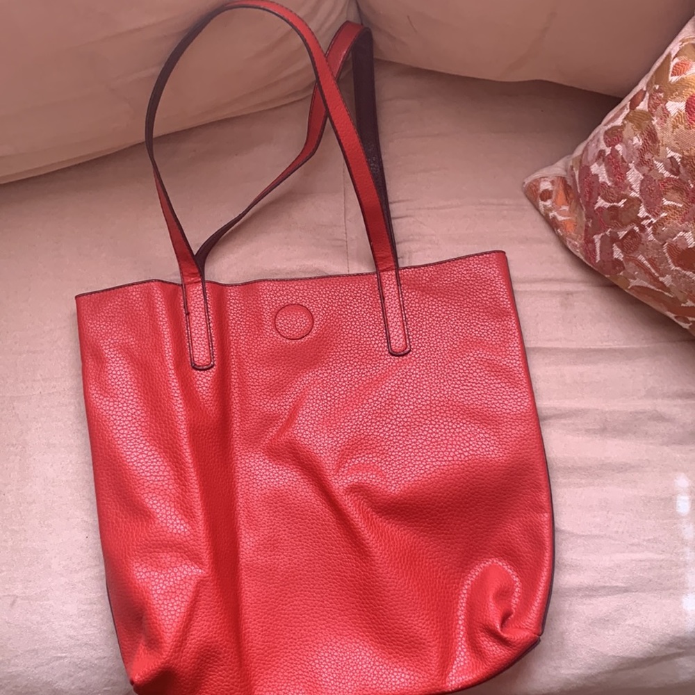 Red leather purse | OS | women